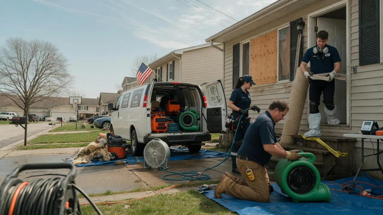 Water Damage Restoration in Bradgate, IA near me